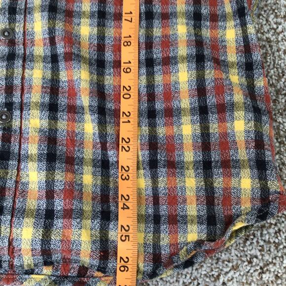 Billabong Plaid Flannel Button Up M - Picture 9 of 9